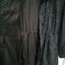 Neeru Kumar 100% Silk Coat Black With White Polkadots Size L Image 6