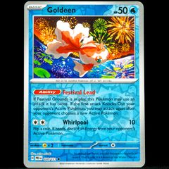 Goldeen 020/131 Reverse Holo Common Prismatic Evolutions Pokemon Card