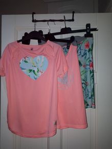 Girls Shorts and Top 3 piece set