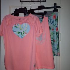 Girls Shorts and Top 3 piece set