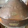 Antique Eli Griffith & Sons Large Ships Lamp Image 5