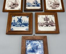 Collection of Authentic 19th Century Dutch Tiles