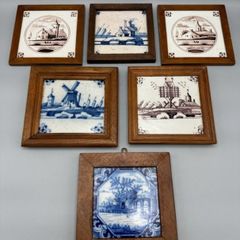 Collection of Authentic 19th Century Dutch Tiles