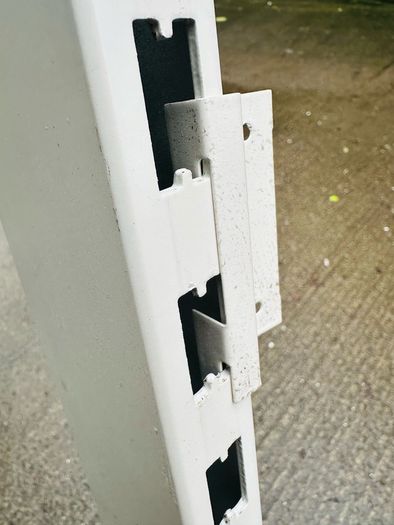Tegometal Back Panel Clips For Slat Wall Boards