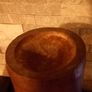Lovely Antique hand-carved Bamboo pot Image 2
