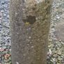 Coach stone, limestone, 20 inches above ground. Image 2