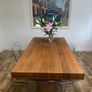 Magnificent Very Solid 6Ft Wooden Kitchen Dining Table - Can Deliver Image 2
