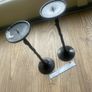 Large metal candle holders vintage look Image 2