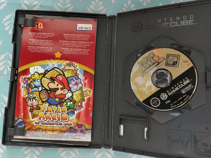 GameCube Paper Mario : the Thousand Year Door
