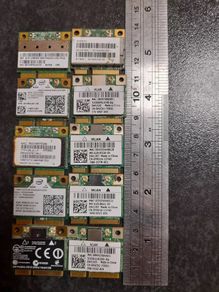 1kg of laptop mini PCI-E, mini PCI, PCI-e  wifi bluetooth network cards - reuse, gold recovery...