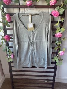 cardigan Bnwt grey pull & bear cardigan medium 100%cotton