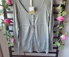 cardigan Bnwt grey pull & bear cardigan medium 100%cotton