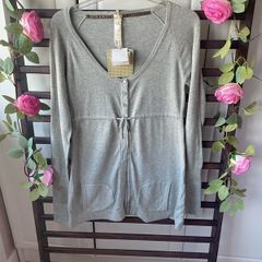 cardigan Bnwt grey pull & bear cardigan medium 100%cotton