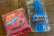 Cars themed Party Napkins and straws