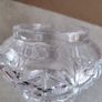 Nice Small Rose Crystal Bowl No Stamp. Image 7