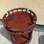 Vintage Mahogany Drinks Trolley Image 5