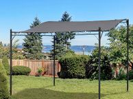 main image for ad Garden Gazebo Canopy Party Tent Pergola Garden Patio Gazebo Sun Protection Garden Tent 3 x 2.5 m