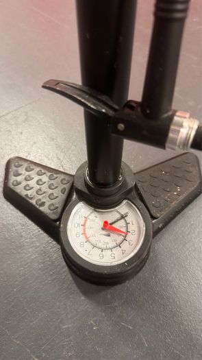 Air-Pump Floor Bike Pump with Pressure Gauge