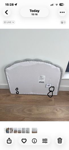 single headboard