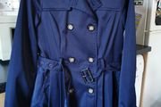 NEW - Navy trench coat UK 10