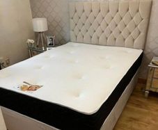 New Stylish single ,Double 4ft, 4ft6, King 5ft And 6ft Superking Sizes Divan Beds Instock. Drawers And Optional Tufted Mattresses Available. Free Delivery