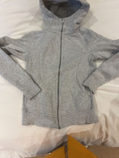 Lululemon zip up hoodie scuba