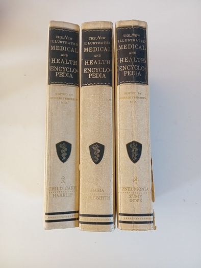 vintage medical books