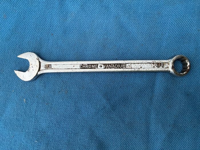 Vintage Tang Yugoslavia combination spanner 5/8