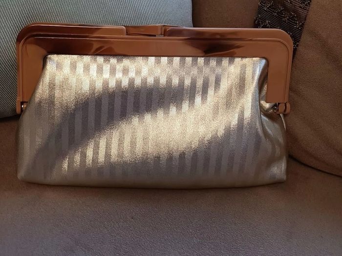 Metallic Gold Clutch