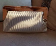 Metallic Gold Clutch