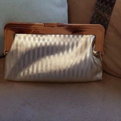 Metallic Gold Clutch
