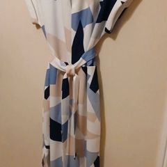 New Dress With Tie Belt