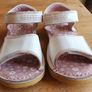 Great Girls White Kickers Sandals Size 13 Image 6