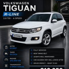 Vw tiguan R lines