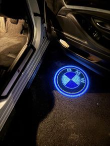 BMW Car Door Projector Lights for Door LED Light Logo 4pcs Welcome Light Compatible for 3/5/6/7/X1/X2/X3/X4/X5/X6/X7/Z/M/GT Series