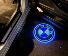 BMW Car Door Projector Lights for Door LED Light Logo 4pcs Welcome Light Compatible for 3/5/6/7/X1/X2/X3/X4/X5/X6/X7/Z/M/GT Series