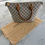 Louis Vuitton Damier Azur Canvass Saleya PM bag Image 10
