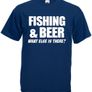 Fishing & Beer  Mens Funny Fishing T-Shirt, Funny Gifts For Men Image 4