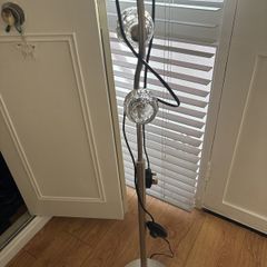chrome floor lamp