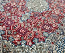 Fine Persian Nain Rug | Hand-Knotted Wool & Silk | 394 x 283 cm