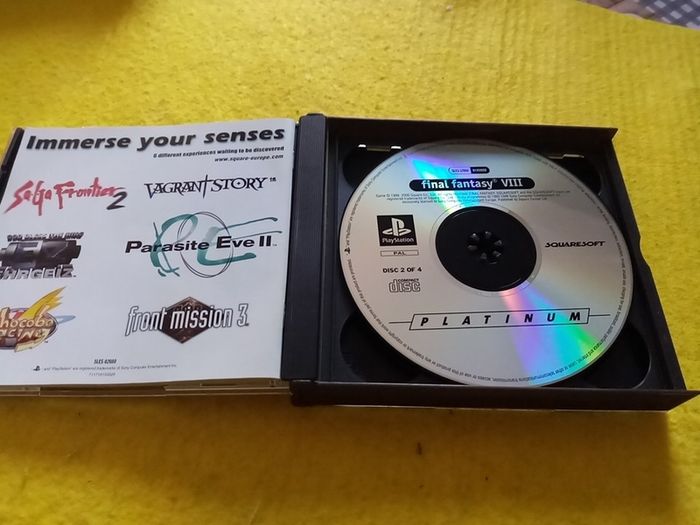 Final Fantasy VIII 8 PlayStation1 Ps1 PlayStation 2 ps2 games Original