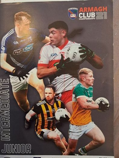 9 x Armagh GAA Club Final Programmes