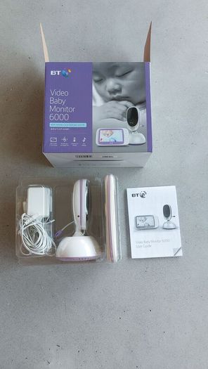 BT Baby Monitor 6000 with holder