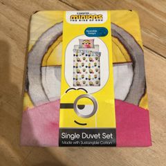Minions single bed duvet