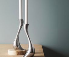 Georg Jensen Candlestick Holders x 2