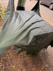 5  x Full Leather Hides - Crest Leather "Vele-Kale" Green (285 Sq Ft Total)
