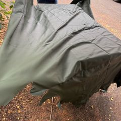 5  x Full Leather Hides - Crest Leather "Vele-Kale" Green (285 Sq Ft Total)