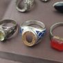 Lot of 24 Antique Rings  Mixed Brass Damaged Antique Style Ring Collection Image 10
