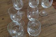 wine glass x 7