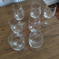 wine glass x 7